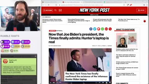 Hunter Biden laptop resurfaces on NYT
