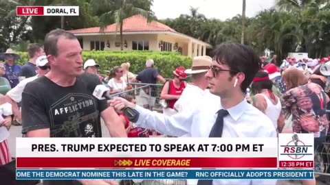 Supporter at Trump's Miami rally: 'Thank God for Putin'