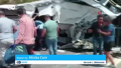 Dozens dead in Turkey after compounded road crashes