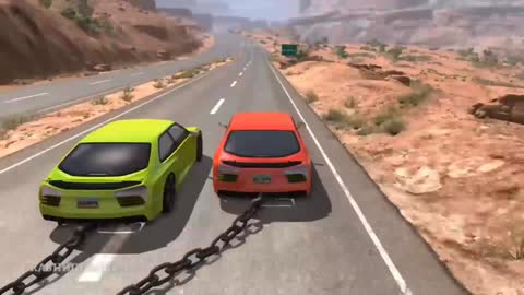 Forcefully animated experiment| Cars smashing