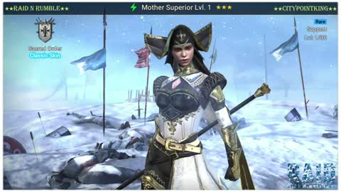 Raid Shadow Legends - Mother Superior - Classic Skin