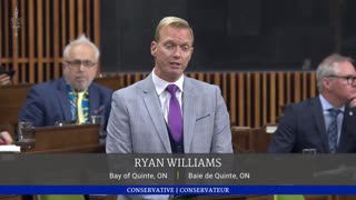 Ryan Williams Defends Small Businesses in House of Commons