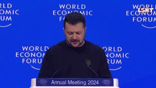 DAVOS 2024: Zelensky Speech To The Board of Trustees & Partners