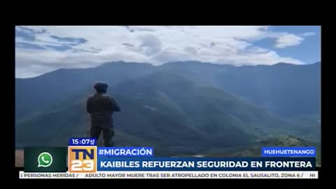 Hermanos chiapanecos refugiados en Guatemala están siendo protegidos por kaibiles en la frontera