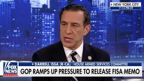 'We Have a Problem': Rep. Issa Says Americans Have a Right to See FISA Abuse Memo