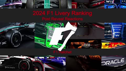 2024 F1 Livery Ranking