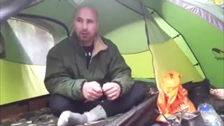 Woodland wildcamping for 2 days and one night