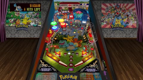 JP's Pokémon Pinball 4.3.0 visual pinball game play