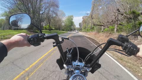 Riding on church Sunday