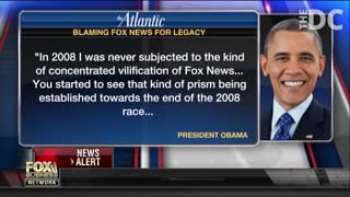 Barack Hussein Obama attacking Fox News montage