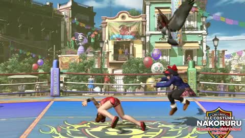 King of Fighters 14 Official Kamuikotan Girls' School Uniform Nakoruru DLC Trailer