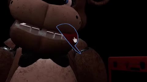 Aww Its Freddy!! DONT JUMP SCARY ME! (Fnaf Help Wanted!) #short #shorts