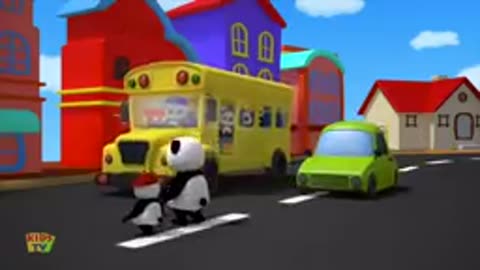 BabiesThe Wheels On The Bus Nursery Rhyme & Kindergarten Songs for