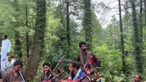 Kashmiri Dhol baja pachioti local musicians