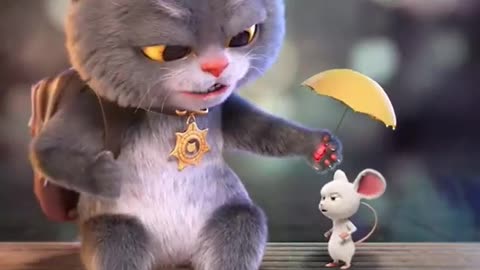 Cute Cartoon Cat and Mouse animation video💖 Where are you going🥺 Where are i😢 Chinese cartoon video💖