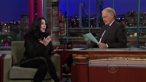 Cher On Dating Elvis i Got Nervous 2010 Letterman Interview HD