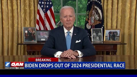 POTUS Releases Statement Dropping Out Of The 2024 Presidential Race