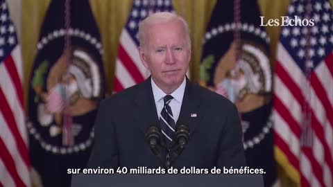 Joe Biden notes a decline in his ambitions on taxes and the welfare state
