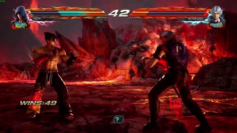 Using Jin on Tekken 7 Part 9 (Promoted to Yaksa)