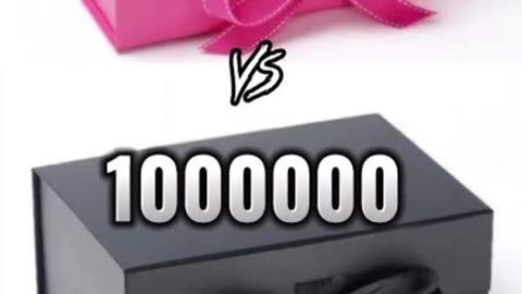 Choose your gift box 🎉🎁 Pink vs black