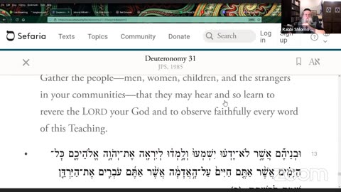 Weekly Parsha Reading and Chat with Rabbi Shlomo Nachman, BeitEmunah.org