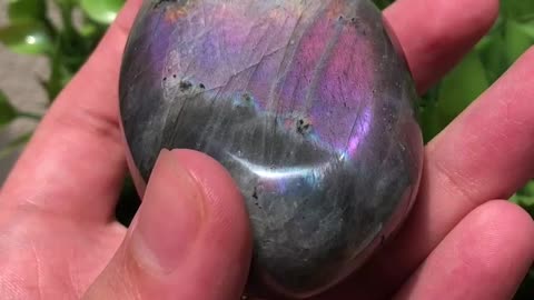 Labradorite rock