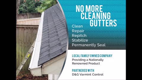 No More Cleaning Gutters - (501) 226-2683