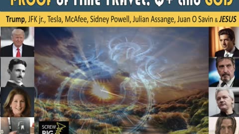 Special Documentary Presentation Today! Proof of Time Travel, Q+ God with Lewis Herms