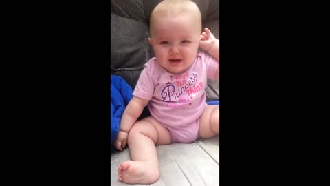 This Baby Is Amazing At Fake Crying 2