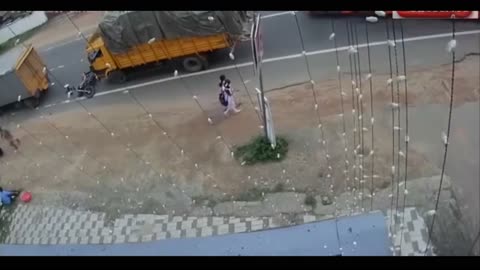 A Dangerous Road Accident