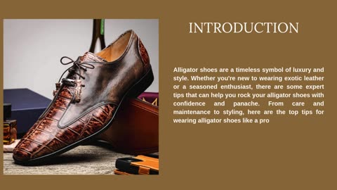 Expert Tips for Wearing Alligator Shoes like a Pro