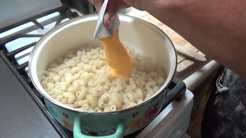 Spam Mac and Cheese: Cooking from the Pantry