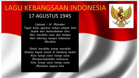 Lagu_Kemerdekaan_RI_17_Agustus_1945 -Lagu Nasional Indonesia