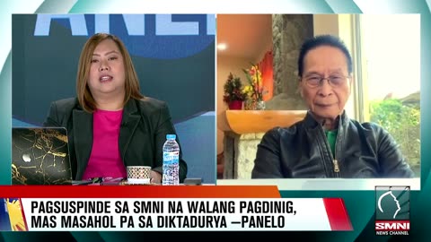 Pagsuspinde sa operasyon ng SMNI na walang pagdinig, mas masahol pa sa diktadurya —Panelo