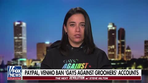 Jaimee Michell from Gays Against Groomers slams those who try to paint the organization as being anti-trans