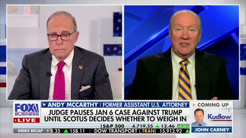 Andy McCarthy Says Jack Smith Wanted Trump 'Convicted Before Election Day'