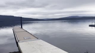 Arriving at Hood View Campground Boat Dock – Timothy Lake – Mount Hood – Oregon – 4K