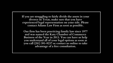 Texas Asset Division Lawyers