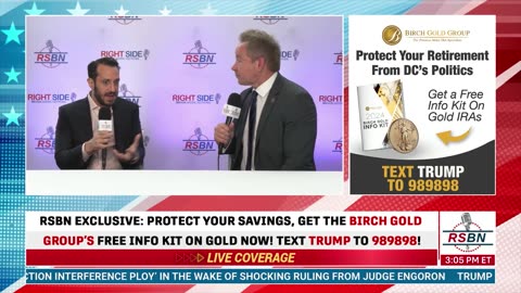 RSBN Interviews Philip Patrick From Birch Gold at CPAC 2024 - 2/22/24