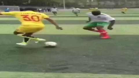 African footballer player skill is on a different level