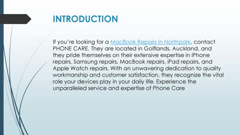 Best MacBook Repairs in Northpark