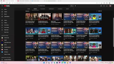 Bots On YouTube TheWhiteHouse