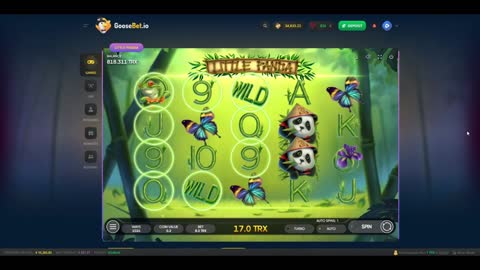 Goose Bet - Quick Look At Little Panda Slots Machine