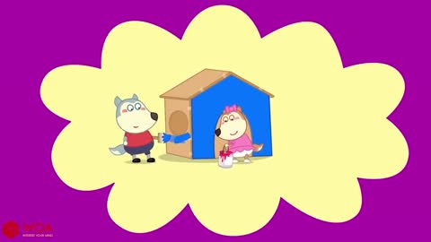 Peppa Pig Full Video - Wolfoo and Lucy Learn Colors with Magic Crayons