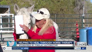 Vegas Stronger Champion: Helping to heal through horse therapy