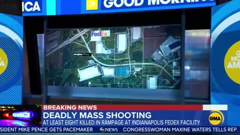 At least 8 dead, several wounded in Indianapolis FedEx shooting l GMA