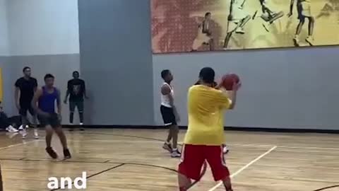 Is Adam Sandler good at basketball?