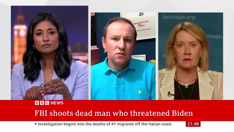 Man who threatened US President Joe Biden shot dead in FBI raid – BBC News