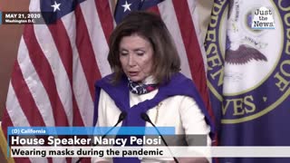 Pelosi says Trump, Pence should be wearing masks to 'set an example'