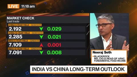 'BlackRock's Seth on whether investors should target China again over India, Japan